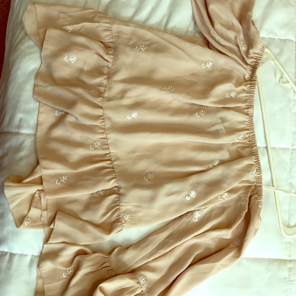 NWOT English Factory off the shoulder top